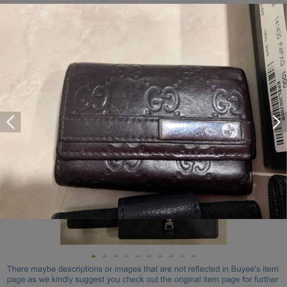 Gucci Black Long Wallet and Key Cases, Set of 3 - Picture 11 of 14